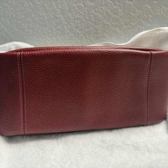 Coach Cary Shoulder Bag. Like new. Rare color - Red. - Picture 8 of 14